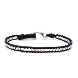 black edge bracelet