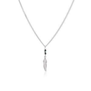 Luminous Feather Necklace