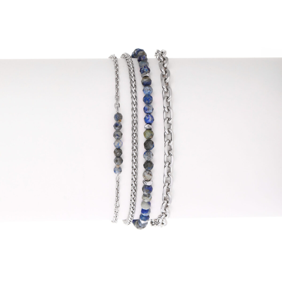 STACKED STONE BRACELET