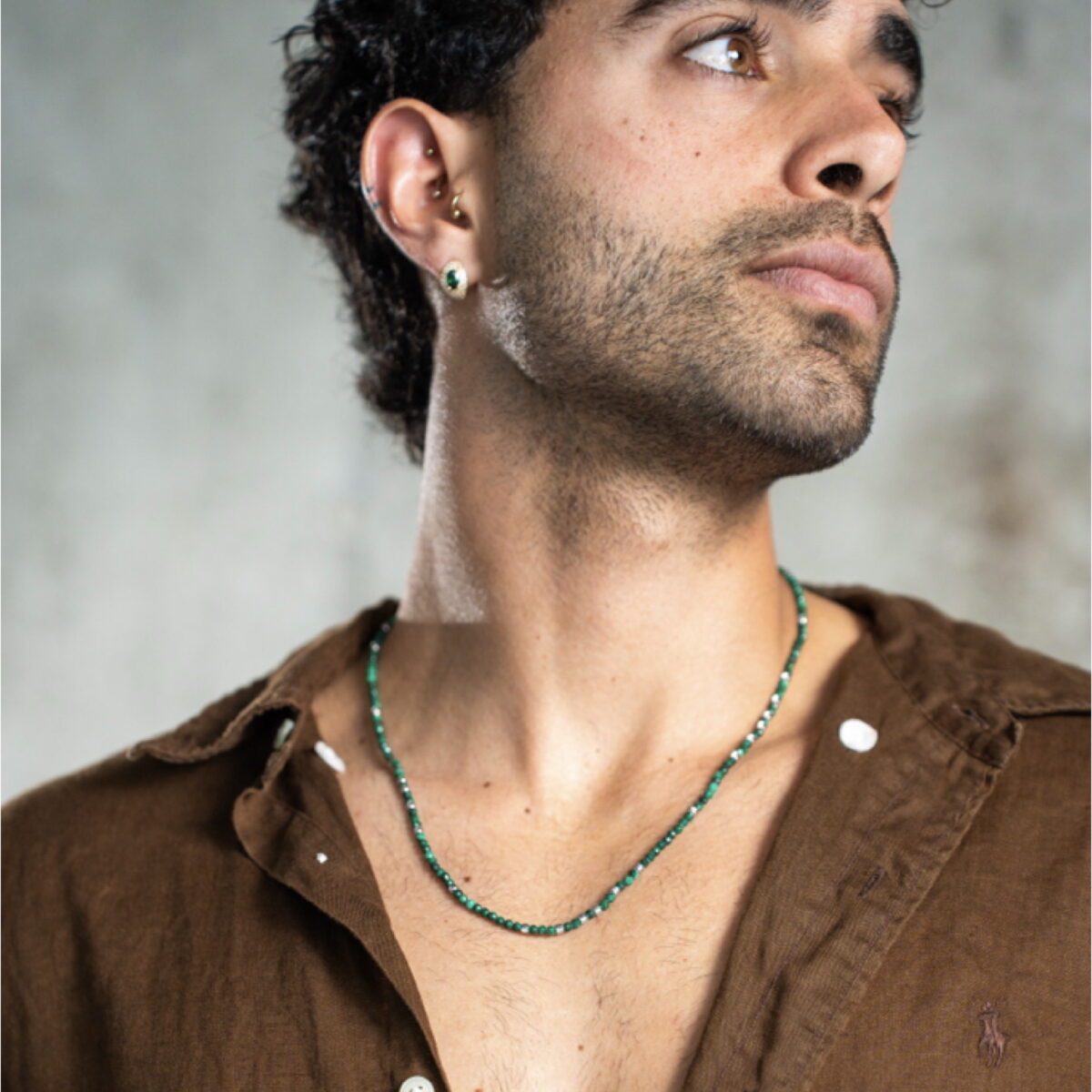 AURA GREEN NECKLACE